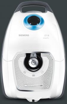 Siemens VSZ7442S Bodenstaubsauger, 650 W, allergyPlus Filter, weiß