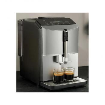 Siemens TF303E07 Kaffeevollautomat 1300 W, automatisches Reinigungssystem, Inox silver metallic