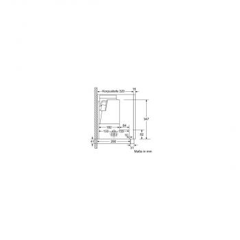 Siemens LI67SA671 EEK: A Flachschirmhaube, 60cm breit, Ab-/Umluft, Dimm-Funktion, Edelstahl