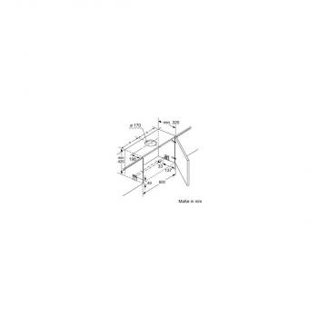 Siemens LI67SA671 EEK: A Flachschirmhaube, 60cm breit, Ab-/Umluft, Dimm-Funktion, Edelstahl