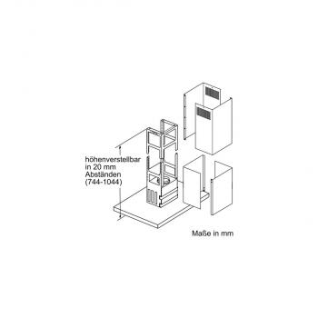 Siemens LF97BCP50 iQ500 EEK: A Inselhaube, 90 cm breit, Ab-/Umluft, Edelstahl