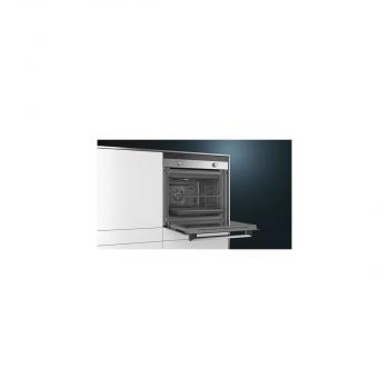 Siemens HB113FBS1 iQ100 EEK: A Einbaubackofen, 60 cm breit, 66 L, 3D-Heißluft Plus, Schnellaufheizung, Edelstahl