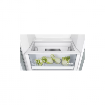 Siemens KS36VVIEP iQ300 Standkühlschrank, 60cm breit, 346l, antiFingerprint, hyperFresh, LED-Licht, edelstahl