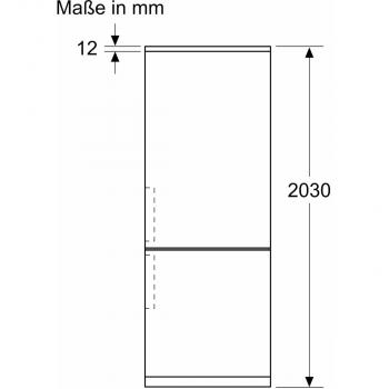 Siemens KG39NXICF iQ300 Stand Kühl-Gefrierkombination, 60 cm breit, 363 L, noFrost, superCooling, multiAlarm-System, inox