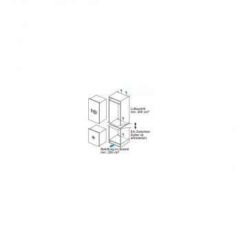 Siemens GI11VADC0 iQ500 Einbau Gefrierschrank, Nischenhöhe: 72cm, 70l, Flachscharnier, lowFrost, freshSense