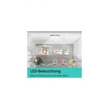 Siemens KI41RVFE0 iQ 300 Einbaukühlschrank, Nischenhöhe: 122,1cm, 204l, Flachscharnier-Technik, LED-Beleuchtung, freshBox, bottleRack, autoAirflow, weiß