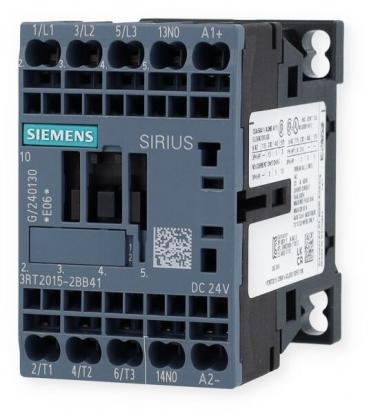 ARDEBO.de Siemens 3RT20152BB41 Leistungsschütz S00, 3kW/400V, 1S, DC24V 3-polig