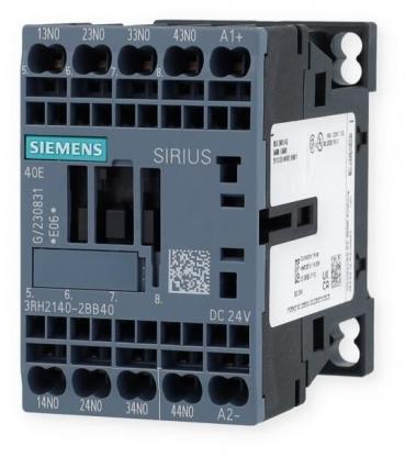 ARDEBO.de Siemens 3RH21402BB40 Hilfsschütz S00, 24V DC, 4S