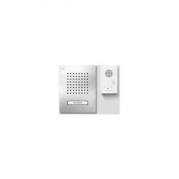 ARDEBO.de SIEDLE SET CLAB 850-1 E/W Audio-Set Classic Edelstahl