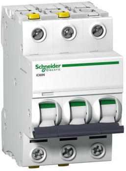 ARDEBO.de Schneider Electric A9F03310 Leitungsschutzschalter iC60N, 6 kA, B-Charakteristik, 10A, 3-Polig