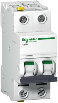 ARDEBO.de Schneider Electric A9F03210 Leitungsschutzschalter iC60N, 6 kA, B-Charakteristik, 10A, 2-Polig