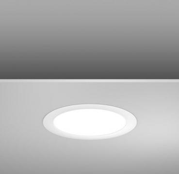 ARDEBO.de RZB Toledo Flat Round A+ Einbau-Downlight, LED, 23W, IP 40, weiß (901484.002.1)