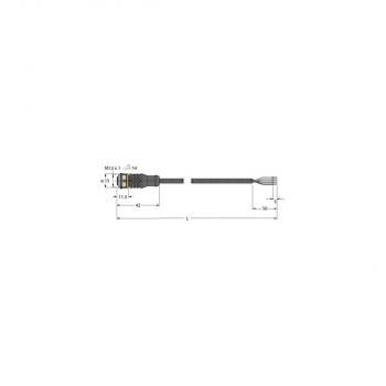 ARDEBO.de Turck RKC4.4T-10/TXL Aktuator- und Sensorleitung PUR Anschlussleitung (3880250)