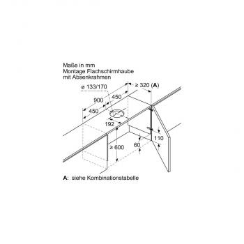 Neff Z54TL90X1 Absenkrahmen