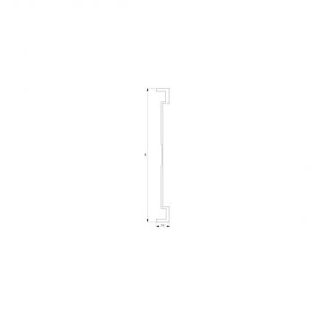 Siemens DELTA miro Rahmen 2-fach, Echtmaterial Glas, 161x90mm (5TG1202)