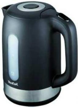 ARDEBO.de Tefal Snow KO 3308 Wasserkocher, 2400 W, 1,7l, schwarz/Edelstahl