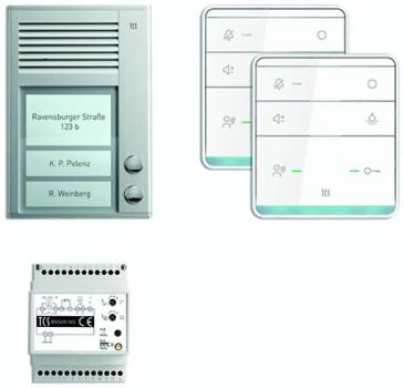 ARDEBO.de TCS PSC2320-0000 TASTA:pack Audio AP für 2 Wohneinheiten mit Außenstation