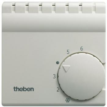 ARDEBO.de Theben RAMSES 708 Raumthermostat mit thermischer Rückführung, IP 30, weiß (7080001)