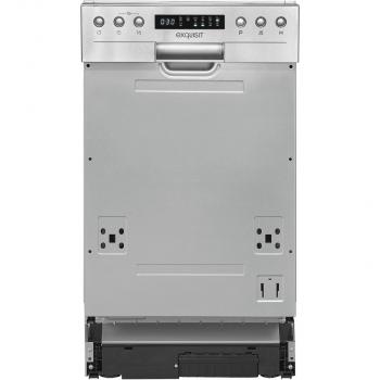 ARDEBO.de Exquisit EGSP9410-EB-030D Teilintegrierter Geschirrspüler, 45 cm breit, 10 Maßgedecke, 6 Programme, Auto Door Open, EcoProgramm