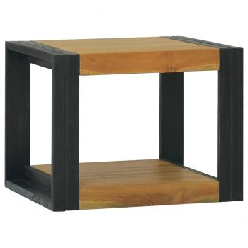 ARDEBO.de - Wand-Badregal 45x45x35 cm Massivholz Teak