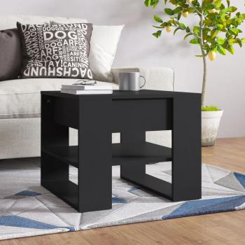 ARDEBO.de - Couchtisch Schwarz 55,5x55x45 cm Holzwerkstoff