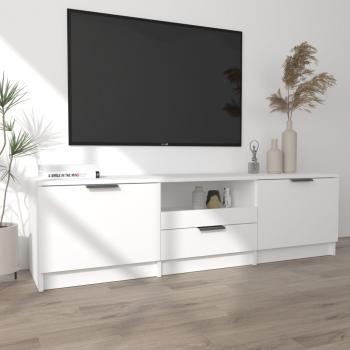 TV-Schrank Weiß 140x35x40 cm Holzwerkstoff