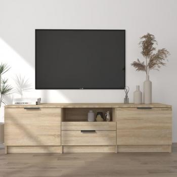 ARDEBO.de - TV-Schrank Sonoma-Eiche 140x35x40 cm Holzwerkstoff