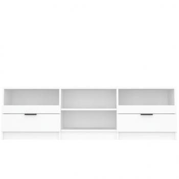 TV-Schrank Weiß 150x33,5x45 cm Holzwerkstoff