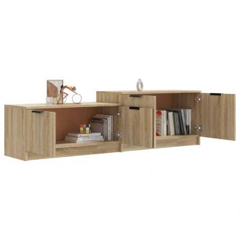 TV-Schrank Sonoma-Eiche 158,5x36x45 cm Holzwerkstoff