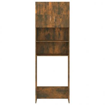 Waschmaschinenschrank Räuchereiche 64x25,5x190 cm