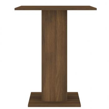 Bistrotisch Braun Eichen-Optik 60x60x75 cm Holzwerkstoff