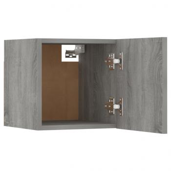 TV-Wandschrank Grau Sonoma 30,5x30x30 cm