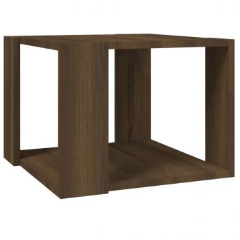 Couchtisch Braun Eichen-Optik 40x40x30 cm Holzwerkstoff