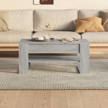 Couchtisch Grau Sonoma 102x55x45 cm Holzwerkstoff