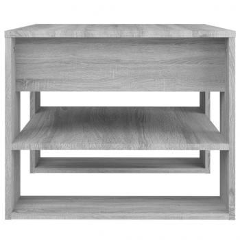 Couchtisch Grau Sonoma 55,5x55x45 cm Holzwerkstoff