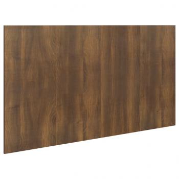 Kopfteil Braun Eichen-Optik 160x1,5x80 cm Holzwerkstoff