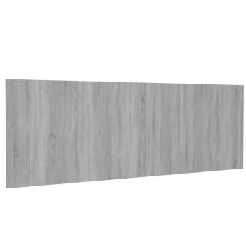 Wand Kopfteil Grau Sonoma 240x1,5x80 cm Holzwerkstoff