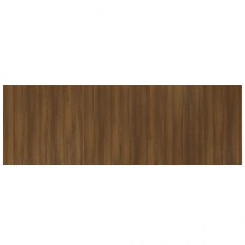 Wand Kopfteil Braun Eichen-Optik 240x1,5x80 cm Holzwerkstoff