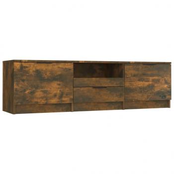 TV-Schrank Räuchereiche 140x35x40 cm Holzwerkstoff