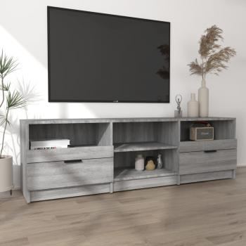 TV-Schrank Grau Sonoma 150x33,5x45 cm Holzwerkstoff