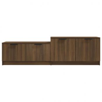 TV-Schrank Braun Eichen-Optik 158,5x36x45 cm Holzwerkstoff