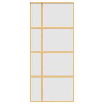 Schiebetür Golden 90x205 cm Matt ESG-Glas und Aluminium