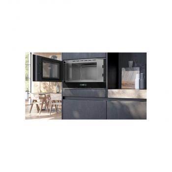 Siemens BF722L1B1 iQ700 Einbau Mikrowelle, 59,4 cm breit, 900W, 21 L, TFT Touchdisplay, 5 Leistungsstufen, 7 Automatikprogramme, Quick start, schwarz