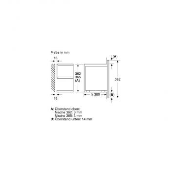 Siemens BF722L1B1 iQ700 Einbau Mikrowelle, 59,4 cm breit, 900W, 21 L, TFT Touchdisplay, 5 Leistungsstufen, 7 Automatikprogramme, Quick start, schwarz