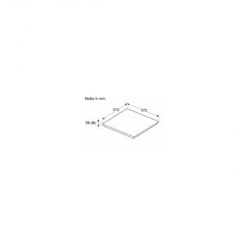 Siemens EH601HEB1E iQ100 Autarkes Induktionskochfeld, Glaskeramik, 57,2 cm breit, 17 Leistungsstufen, powerBoost, Kindersicherung, Quick start, schwarz