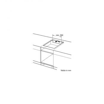 Siemens EU611BEB6E iQ100 Autarkes Induktionskochfeld, Glaskeramik, 60 cm breit, Rahmenlos, touchControl, 17 Leistungsstufen, powerBoost