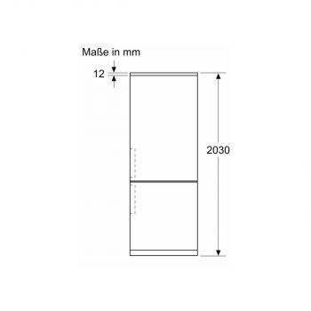 Siemens KG39N2XAF iQ300 Stand Kühl-Gefrierkombination, 60 cm breit, 363 L, noFrost, extrem leise, hyperFresh, BlackSteel