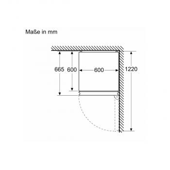 Siemens KG36N2WCF iQ300 Stand Kühl-Gefrierkombinationen, 60 cm breit, 321 L, noFrost, hyperFresh Plus, extrem leise, weiß