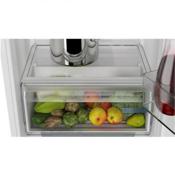 Siemens KI41RNSE0 iQ100 Einbaukühlschrank, Nischenhöhe 122,5 cm, 204 L, Schleppscharnier, Super Cooling, weiß