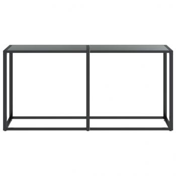 Konsolentisch Schwarz 160x35x75,5 cm Hartglas